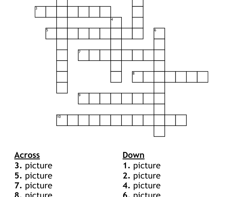 Daily Routine Crossword WordMint