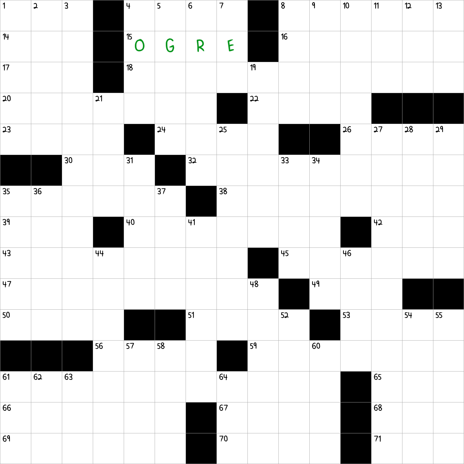Dungeons Dragons Beast NYT Crossword Clue