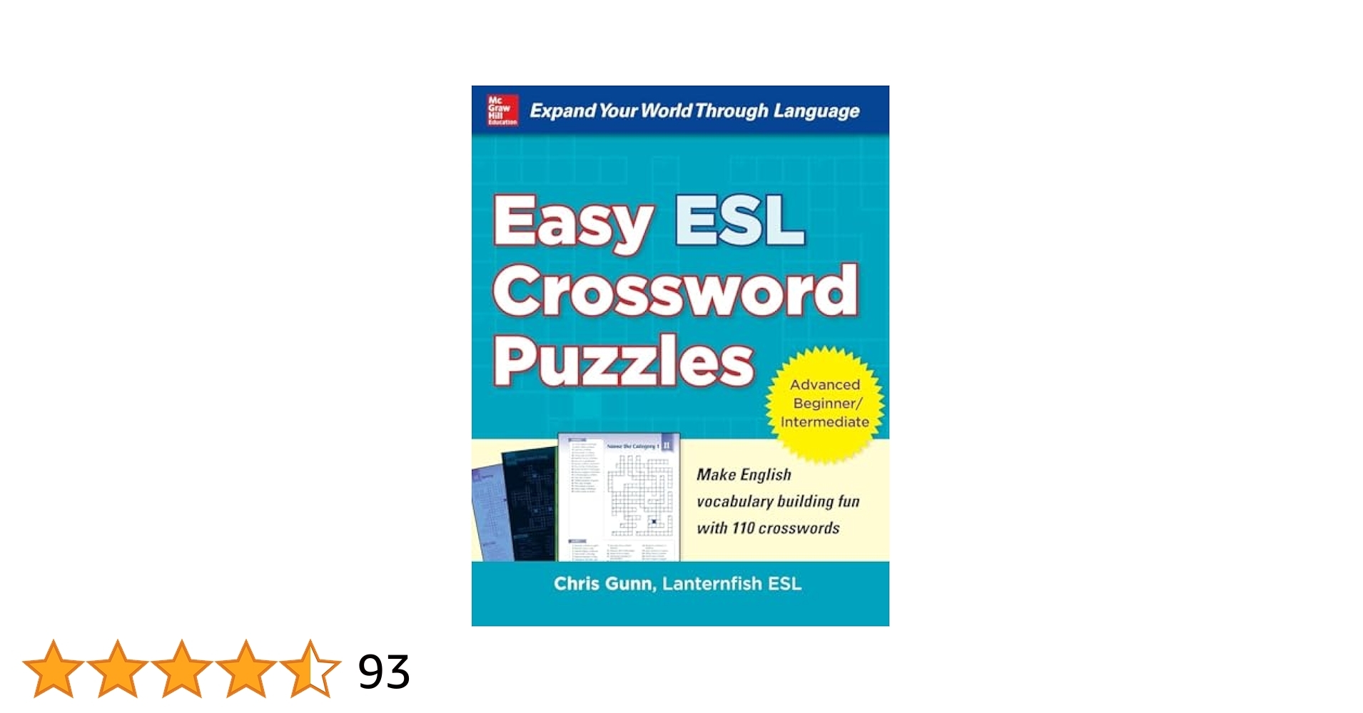 Easy ESL Crossword Puzzles Gunn Chris 9780071821346 Amazon Books