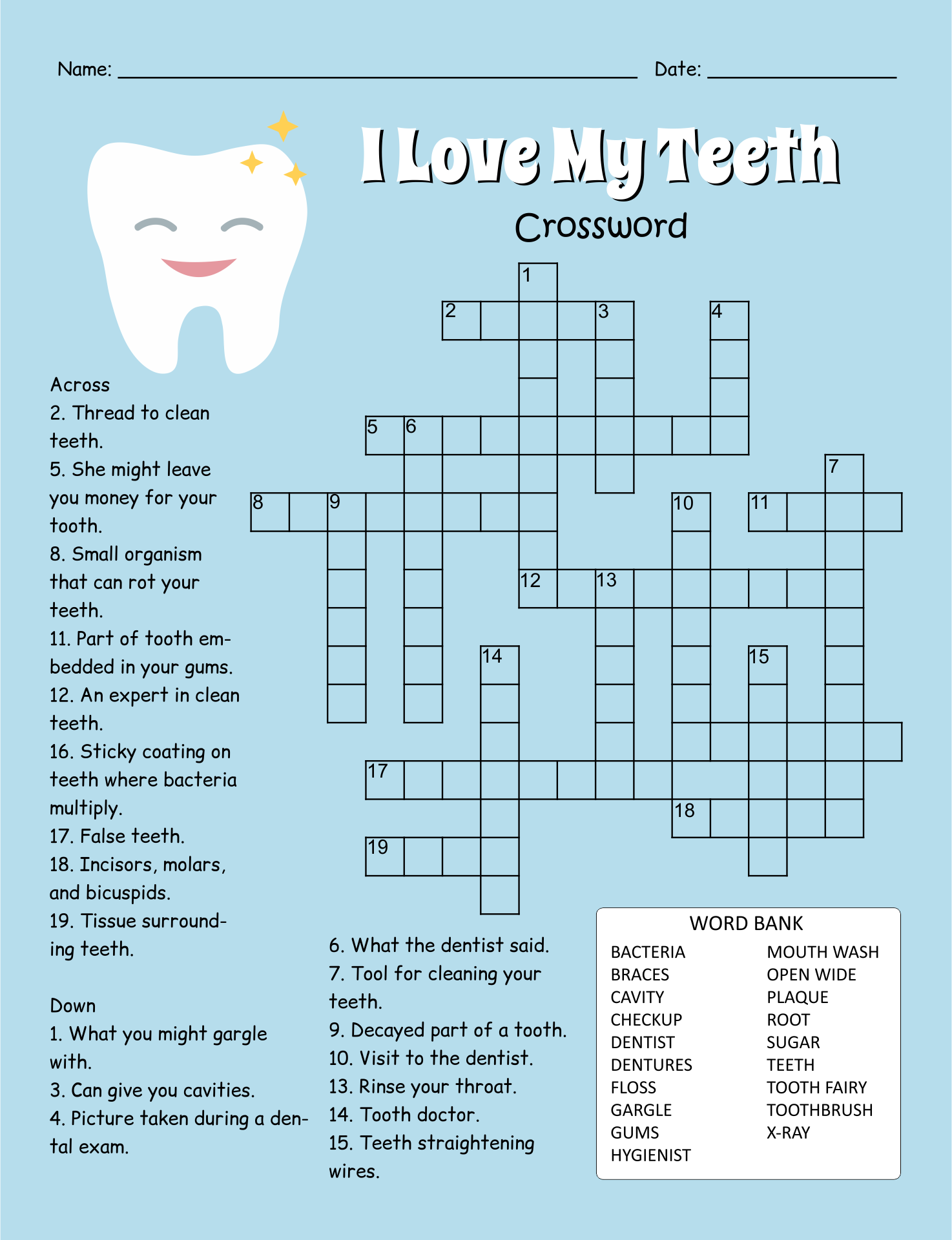 Easy Puzzles 10 Free PDF Printables Printablee