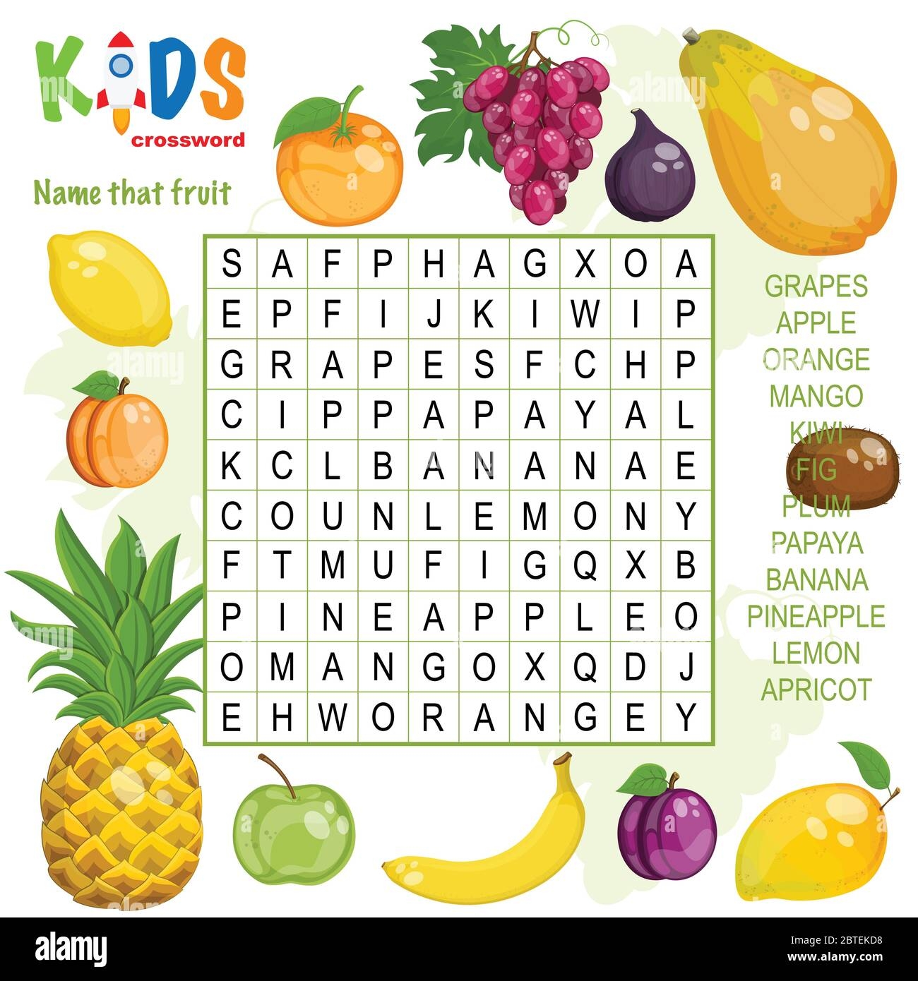 Easy Word Search Crossword Puzzle Name That Fruit For Children In Elementary And Middle School Fun Way To Practice Language Comprehension And Expa Stock Vector Image Art Alamy Easy Word Search Crossword Puzzle Name That Fruit For Children In Elementary And Middle School Fun Way To Practice Language Comprehension And Expa Stock Vector Image Art Alamy