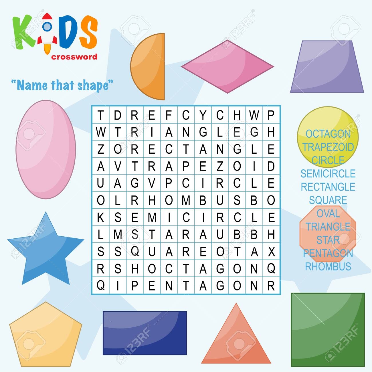 Middle School Crosswords Printable
