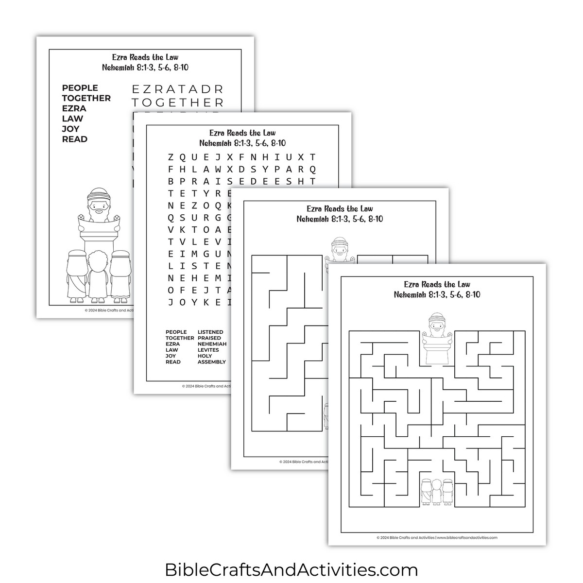 Free Printable Crossword Puzzle Ezra 4