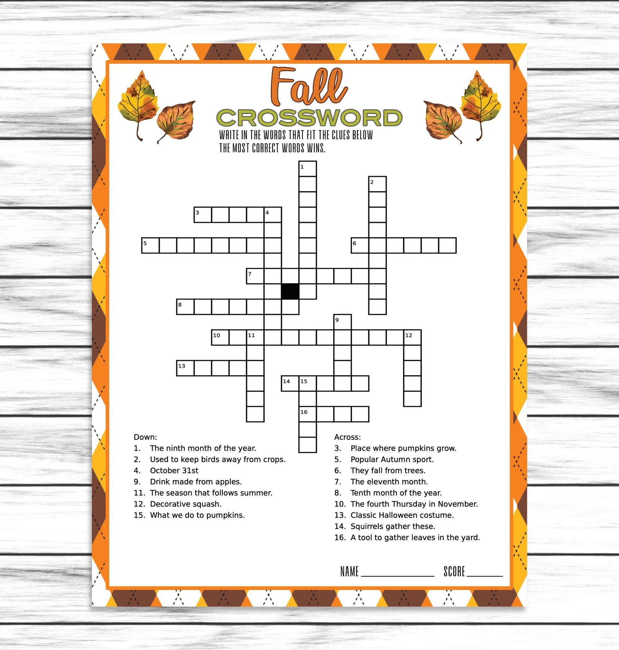 Fall Crossword Puzzle Quiz Fall Party Word Game Autumn Game For Adults Kids Autumn Party Printable Virtual Game Family Game Instant Etsy Fall Crossword Puzzle Quiz Fall Party Word Game Autumn Game For Adults Kids Autumn Party Printable Virtual Game Family Game Instant Etsy