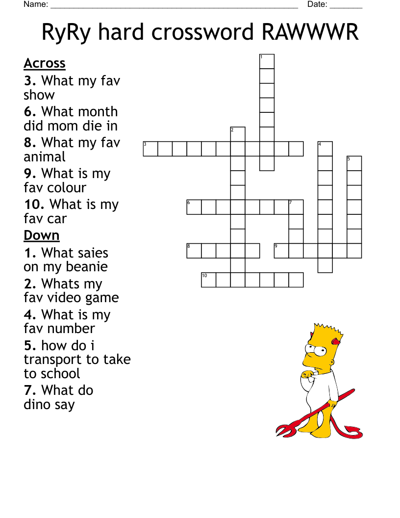 Fast And Furious Crossword WordMint Fast And Furious Crossword WordMint