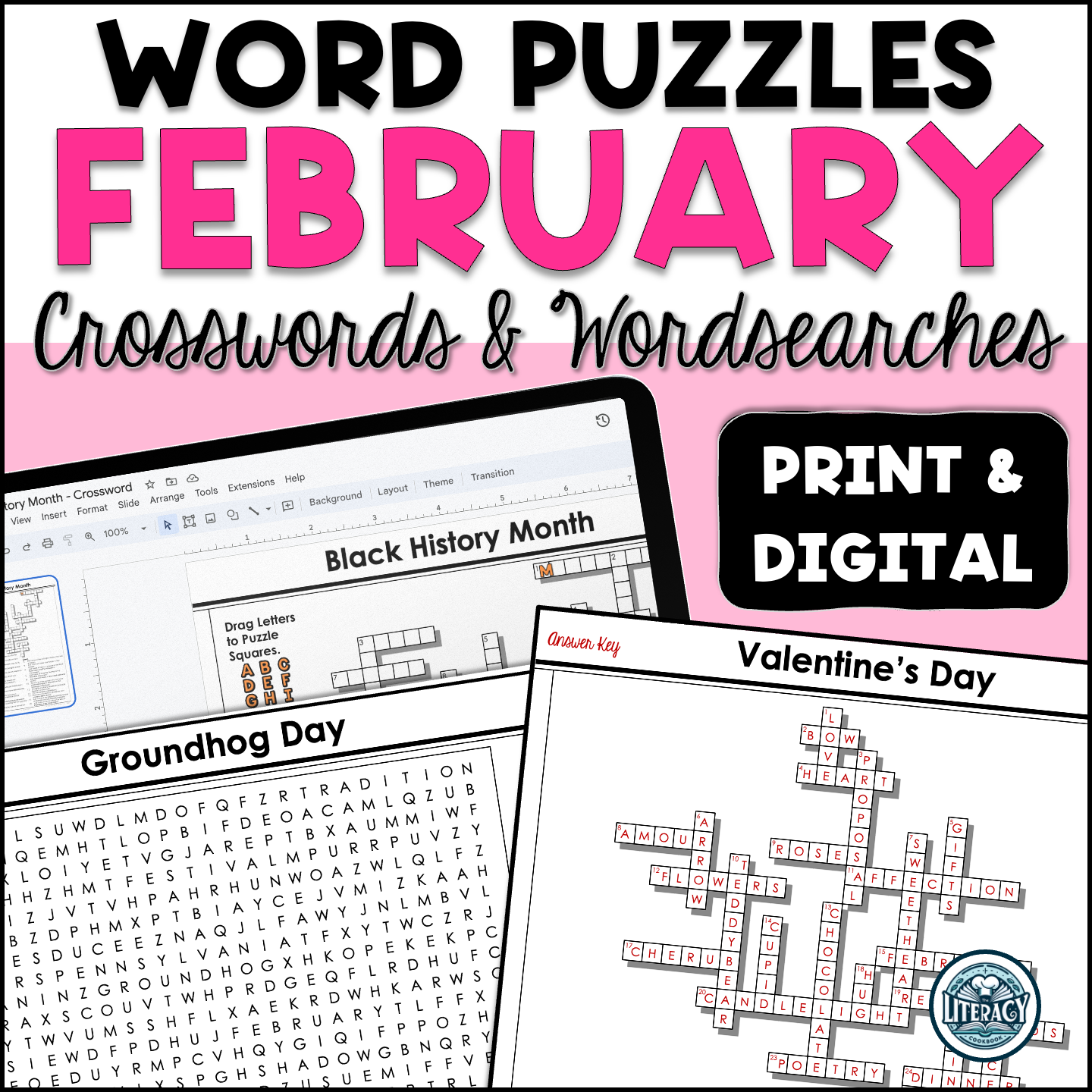 High School Level Crossword Puzzles Printable