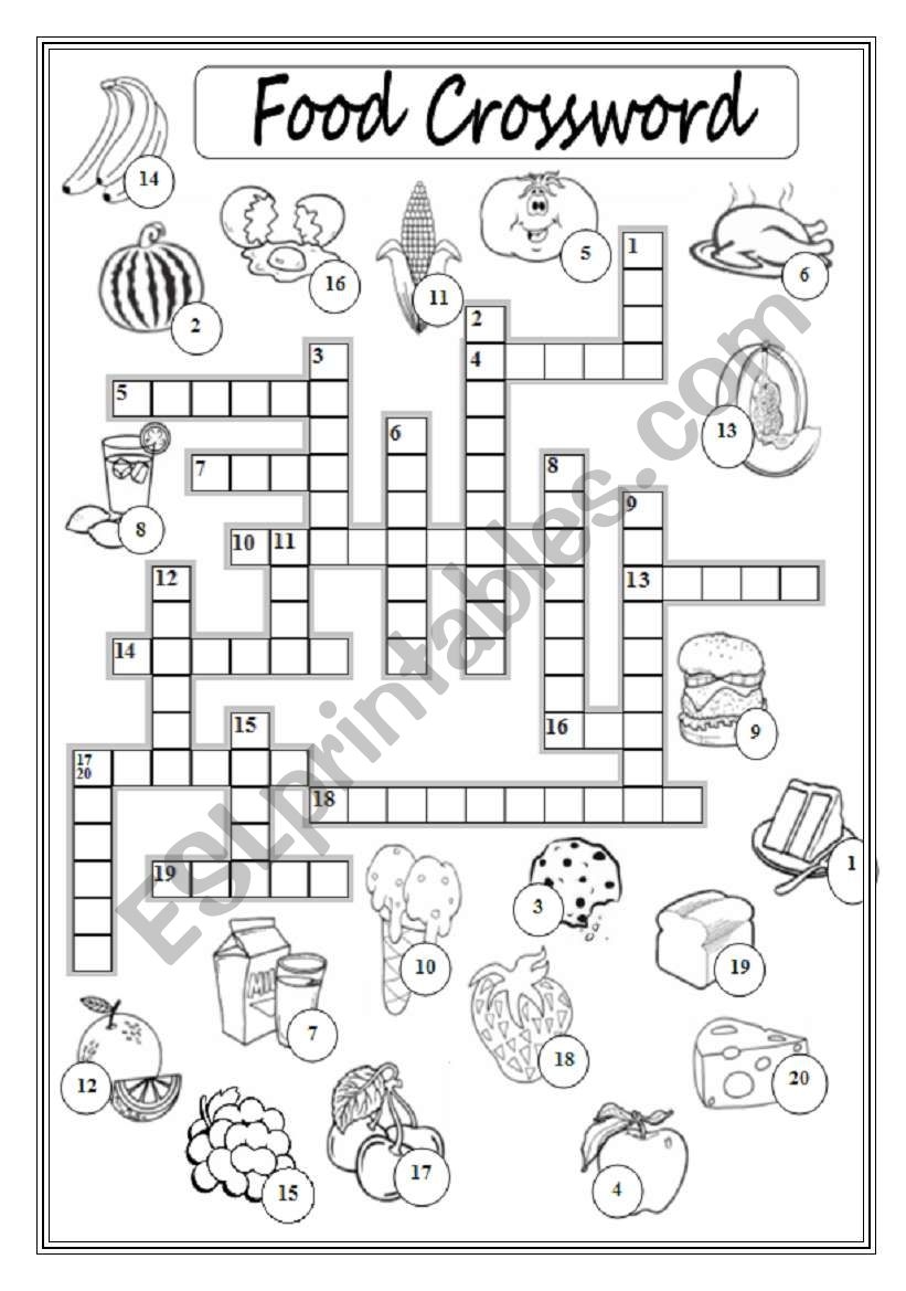 Printable English Crossword Puzzles