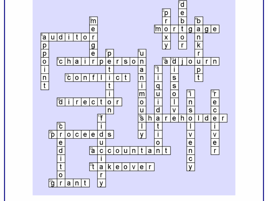 Free Crossword Maker For Kids The Printable Worksheets Creator Worksheets Library