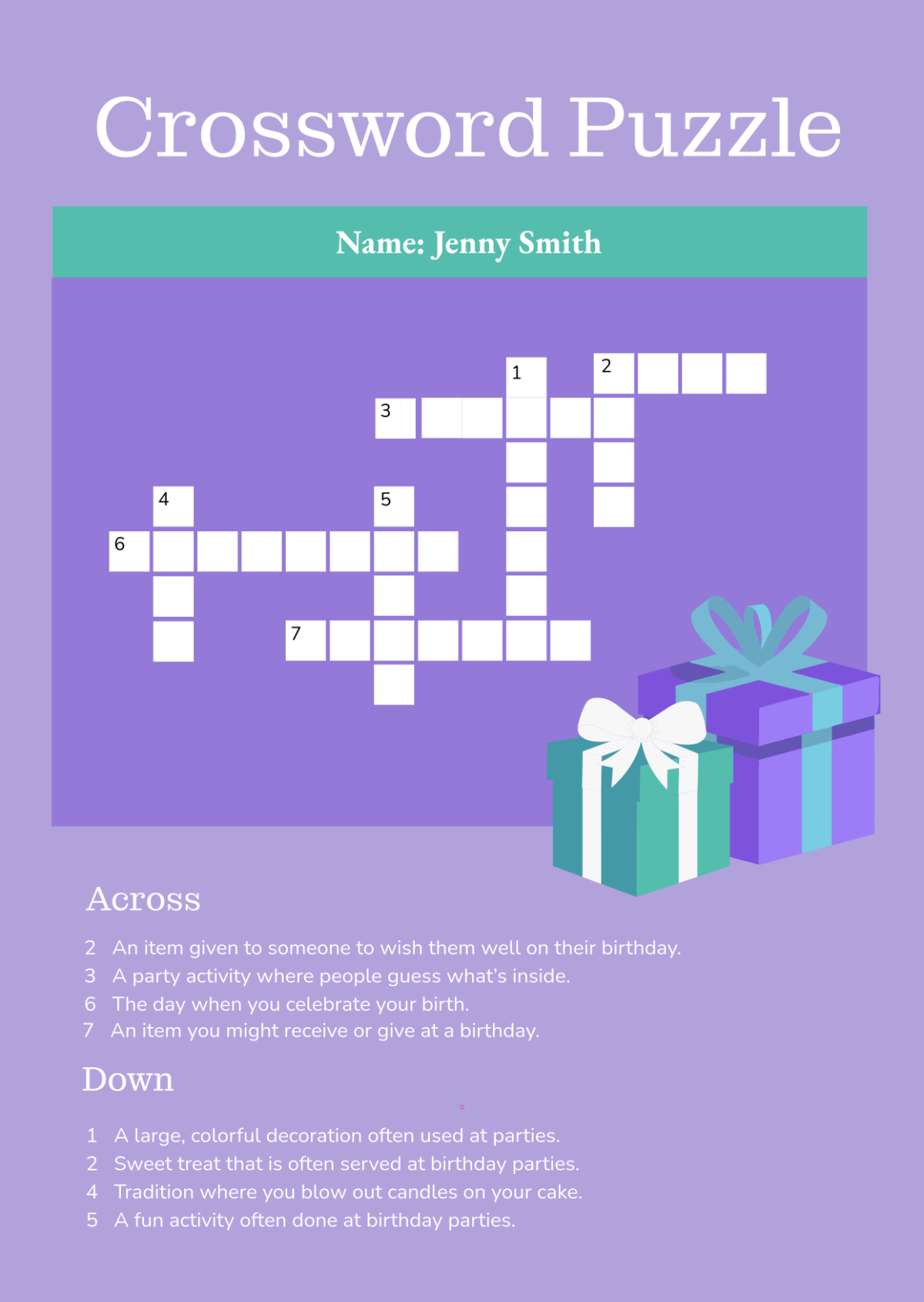 Free Printable On Line Daily Crosswords