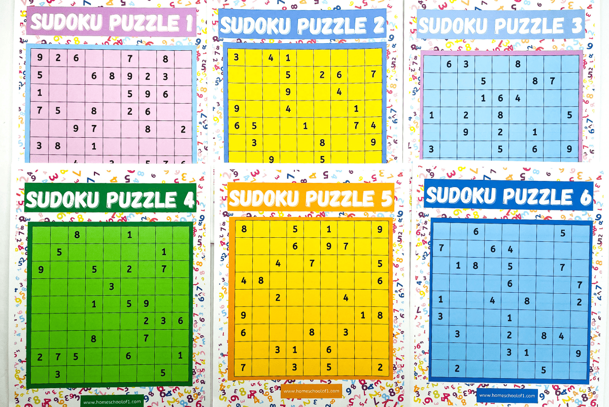 Free Printable Sudoku For Kids Easy Medium Master Free Printable Sudoku For Kids Easy Medium Master