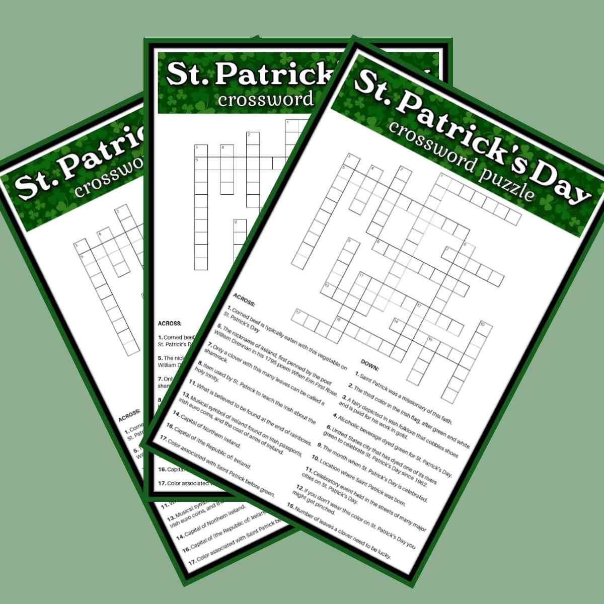 Free Printable Crosswords Puzzles