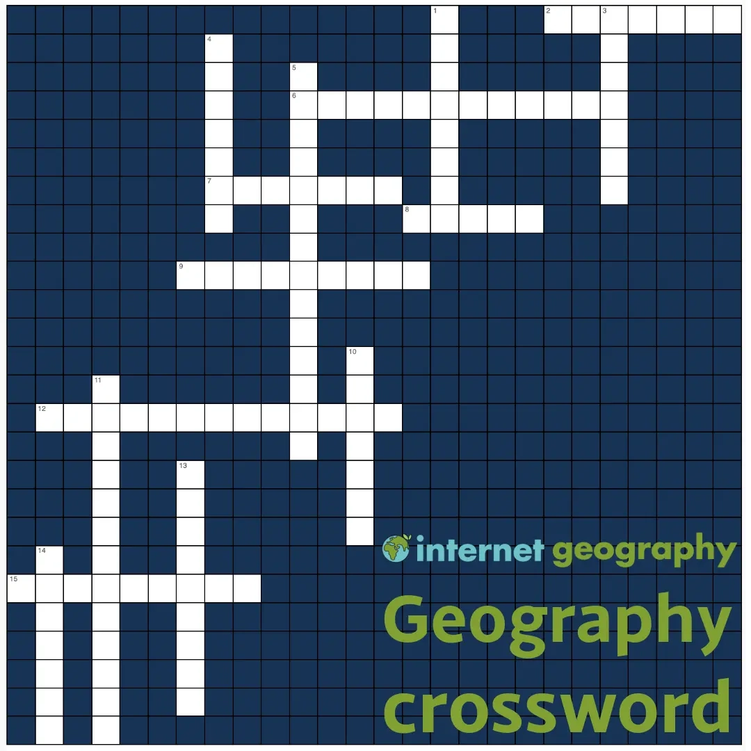 Geography Crossword Puzzles Printable