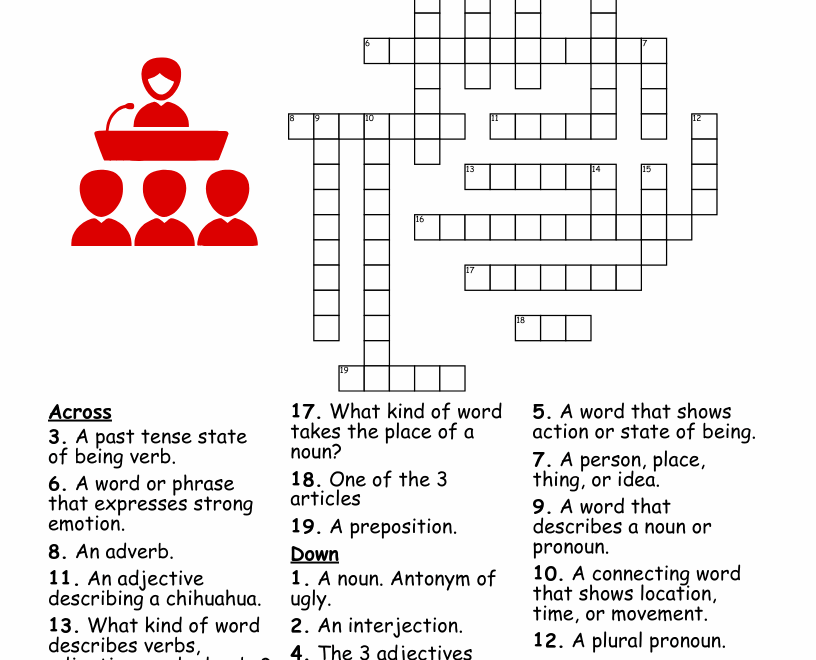Grammar Test Crossword WordMint