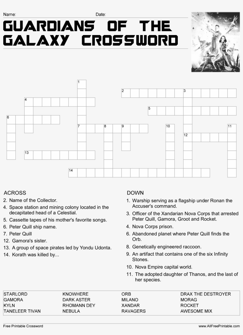 Guardians Of The Galaxy Crossword Game Main Image Marvel Crossword Puzzles Printable Transparent PNG 2550x3300 Free Download On NicePNG Guardians Of The Galaxy Crossword Game Main Image Marvel Crossword Puzzles Printable Transparent PNG 2550x3300 Free Download On NicePNG