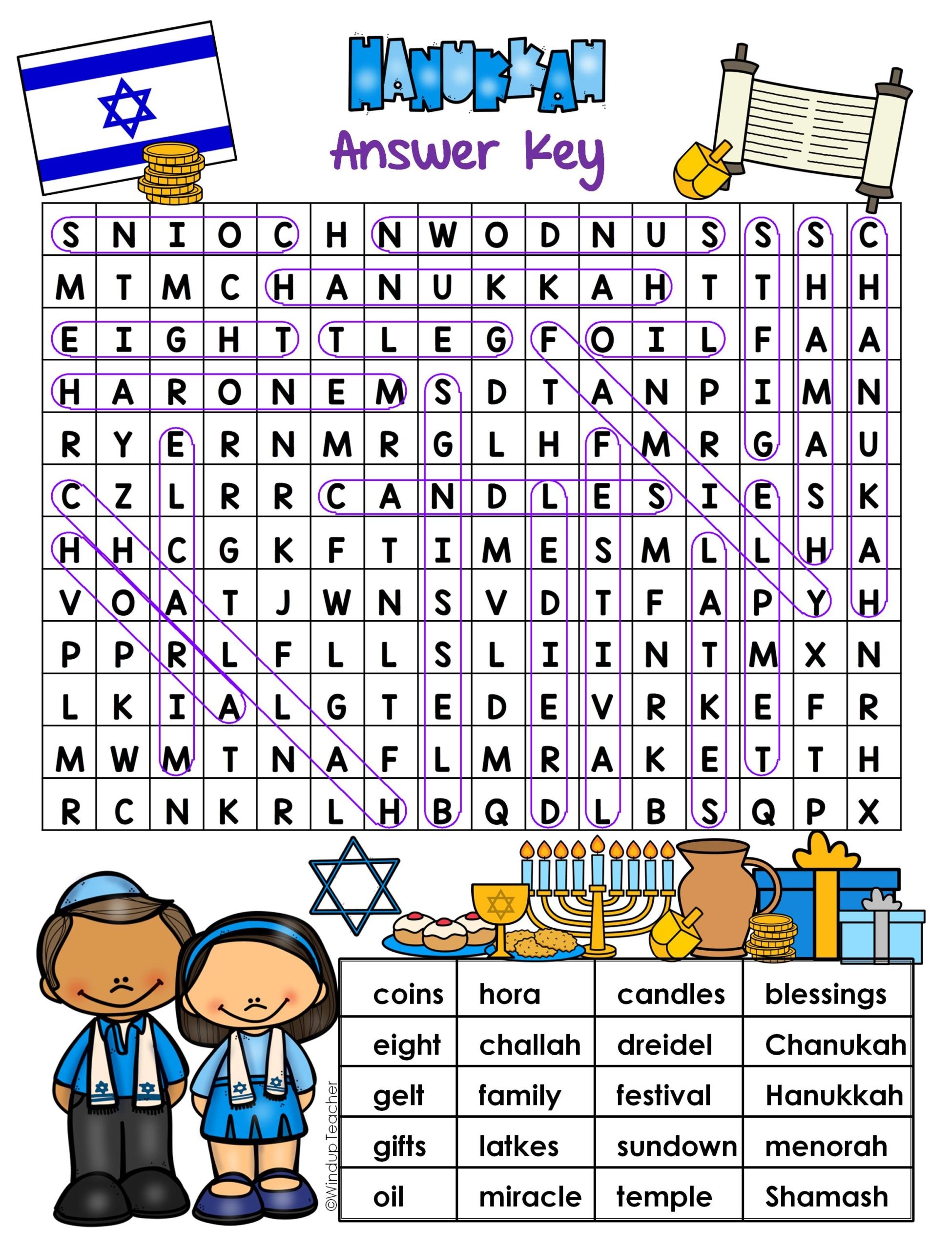 Hanukkah Word Search HARD Puzzle Ready To Go Made By Teachers Hanukkah Word Search HARD Puzzle Ready To Go Made By Teachers