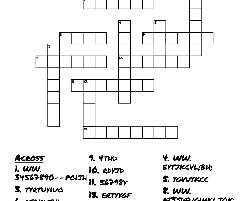 Hard Crossword WordMint