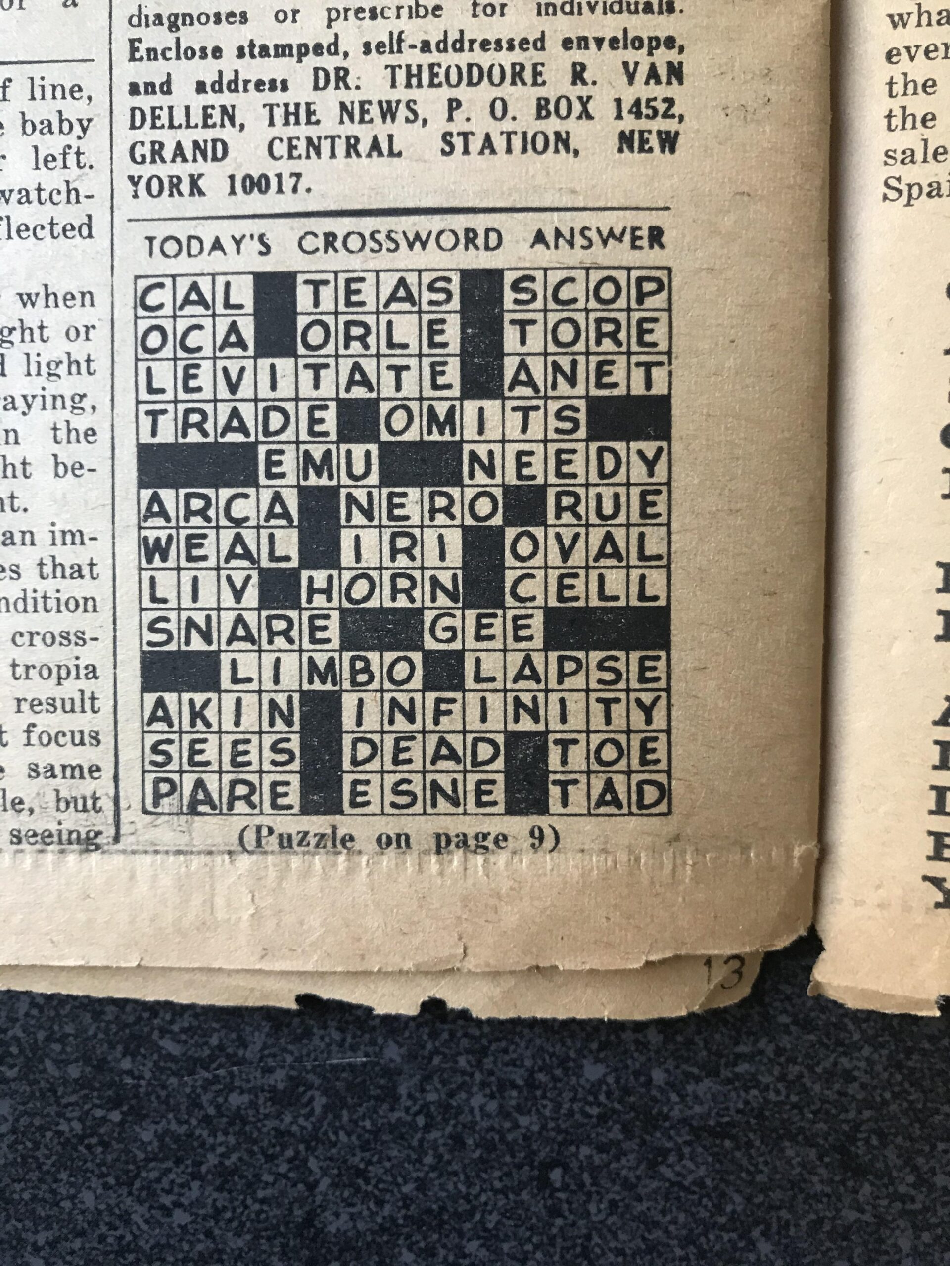 Here s The Answers To NY Daily News Puzzle 11 23 63 R crossword Here s The Answers To NY Daily News Puzzle 11 23 63 R crossword