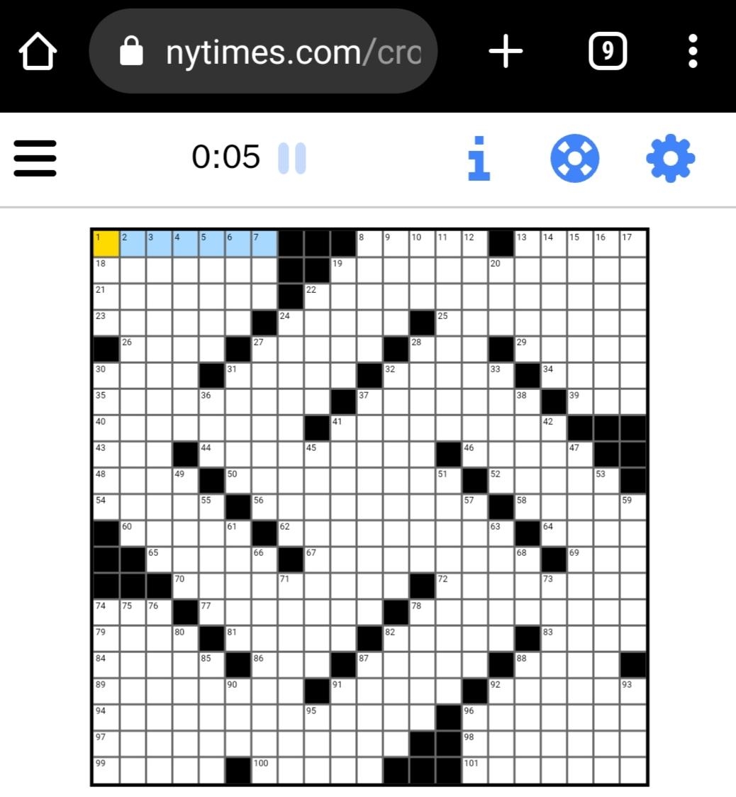 Free Crossword Puzzles New York Times Printable Free Crossword Puzzles New York Times Printable