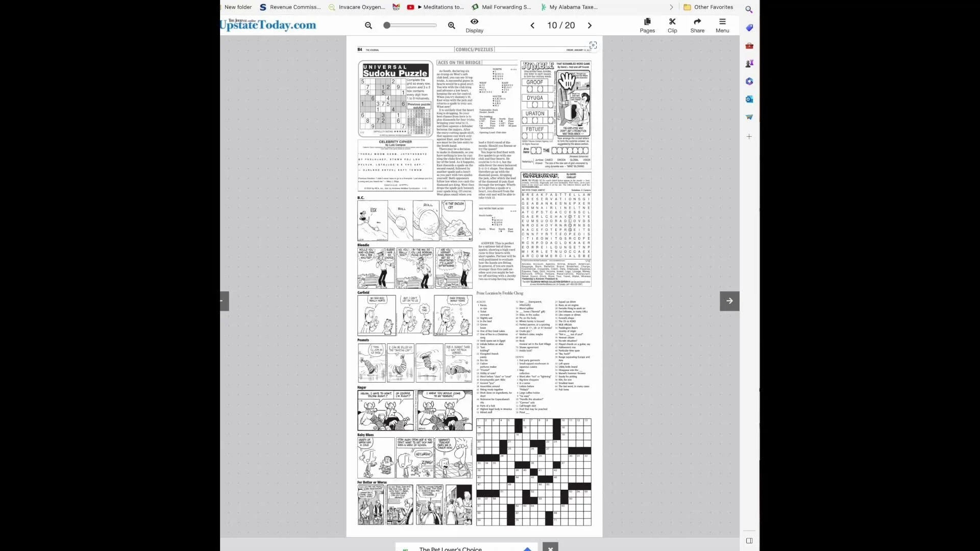 How To Print Puzzles From The Paper Lifestyle Upstatetoday