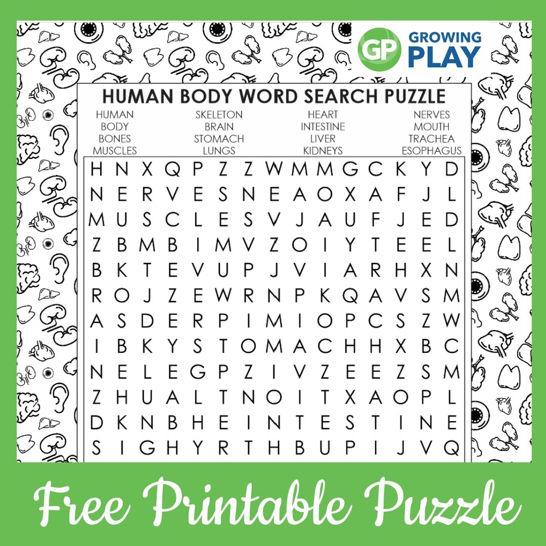 Word Search Printable Crossword Puzzles