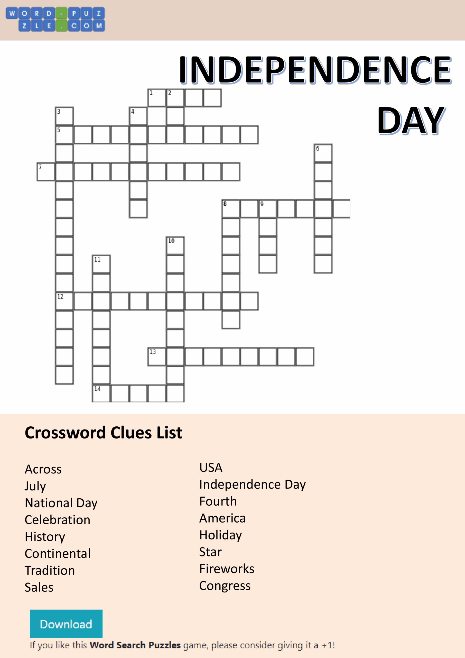 Free Daily Crosswords Printable Crossword Puzzles