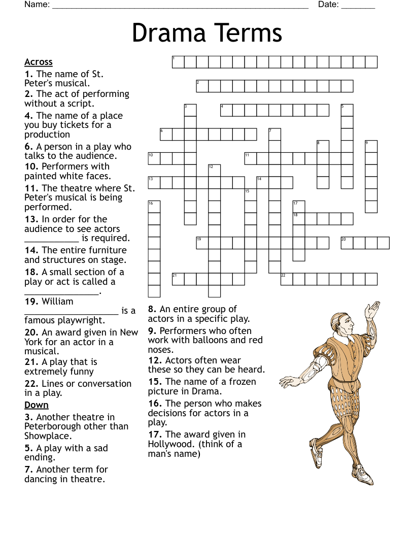 Items Of Clothing Crossword WordMint