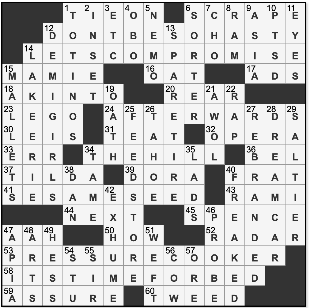 L A Times Crossword Corner Saturday February 1 2025 Adrian Johnson Will Nediger L A Times Crossword Corner Saturday February 1 2025 Adrian Johnson Will Nediger