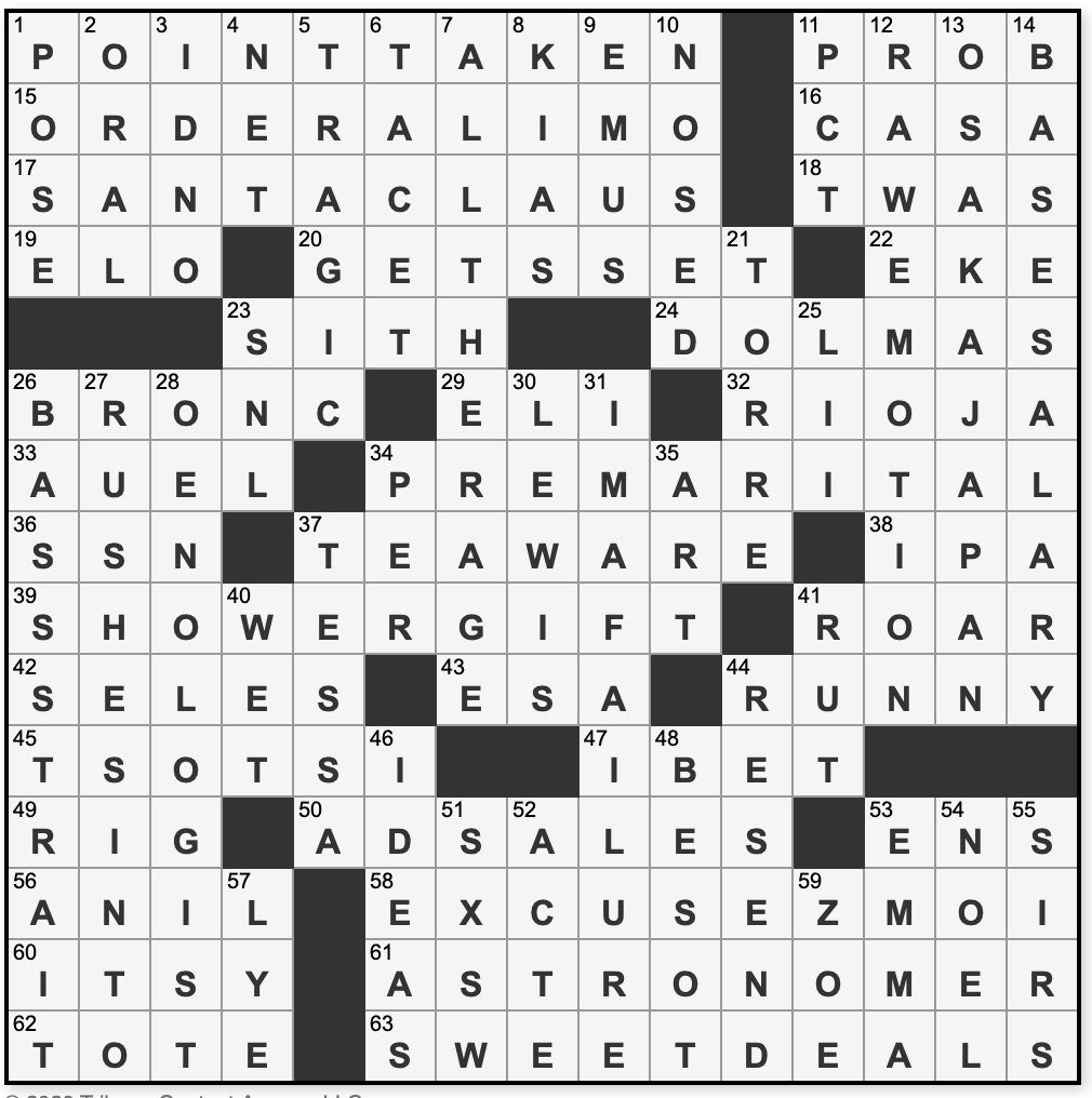 La Times Sunday Crossword Puzzle Printable