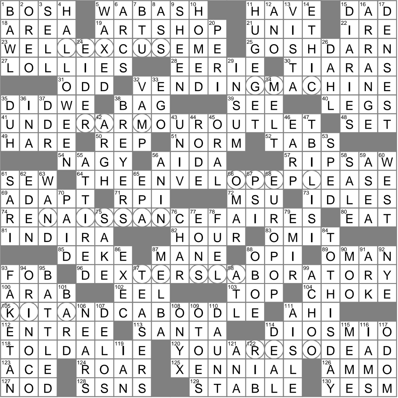 LA Times Crossword 26 Mar 23 Sunday LAXCrossword