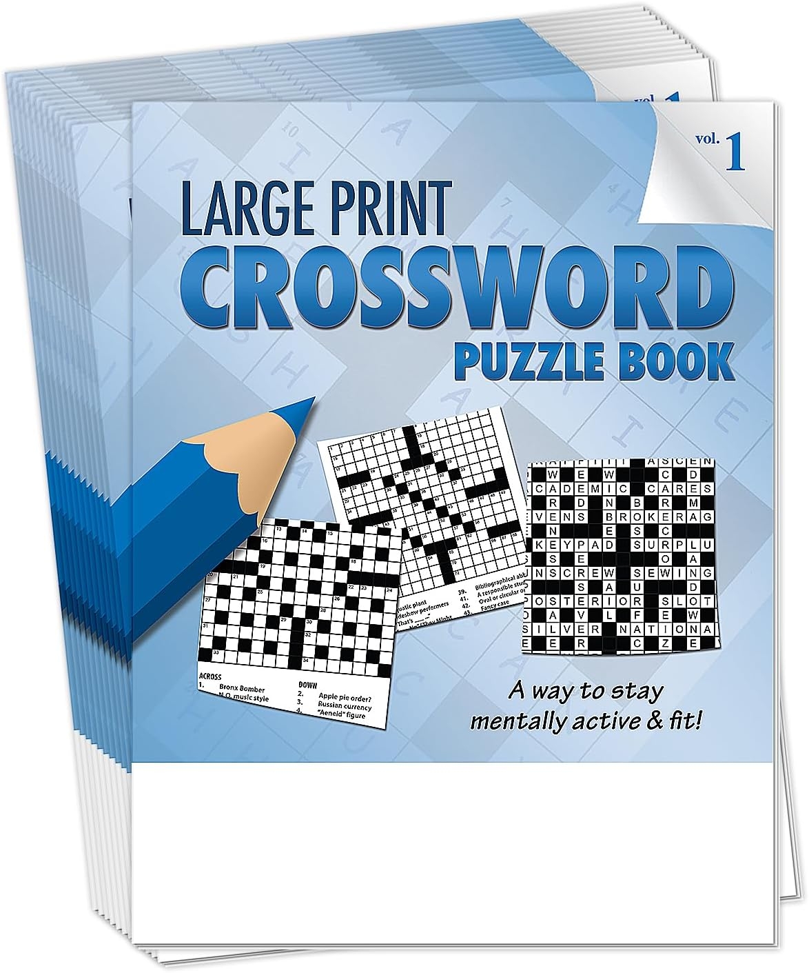 Large Print Crossword Puzzle Books 25 Pack Games Barbados Ubuy Large Print Crossword Puzzle Books 25 Pack Games Barbados Ubuy