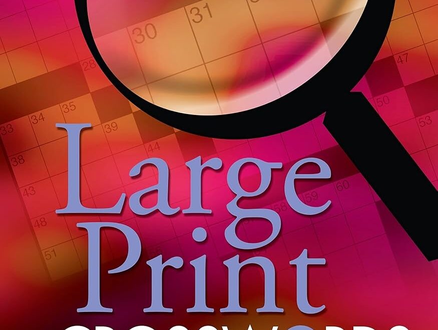 Large Print Crosswords 4 Joseph Thomas 9781402712388 Amazon Books