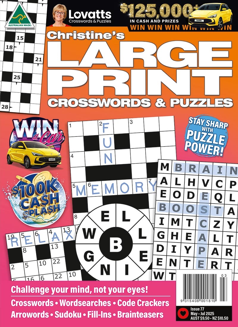 Large Print Crosswords Magazine Lovatts Crossword Puzzles Games Trivia Large Print Crosswords Magazine Lovatts Crossword Puzzles Games Trivia