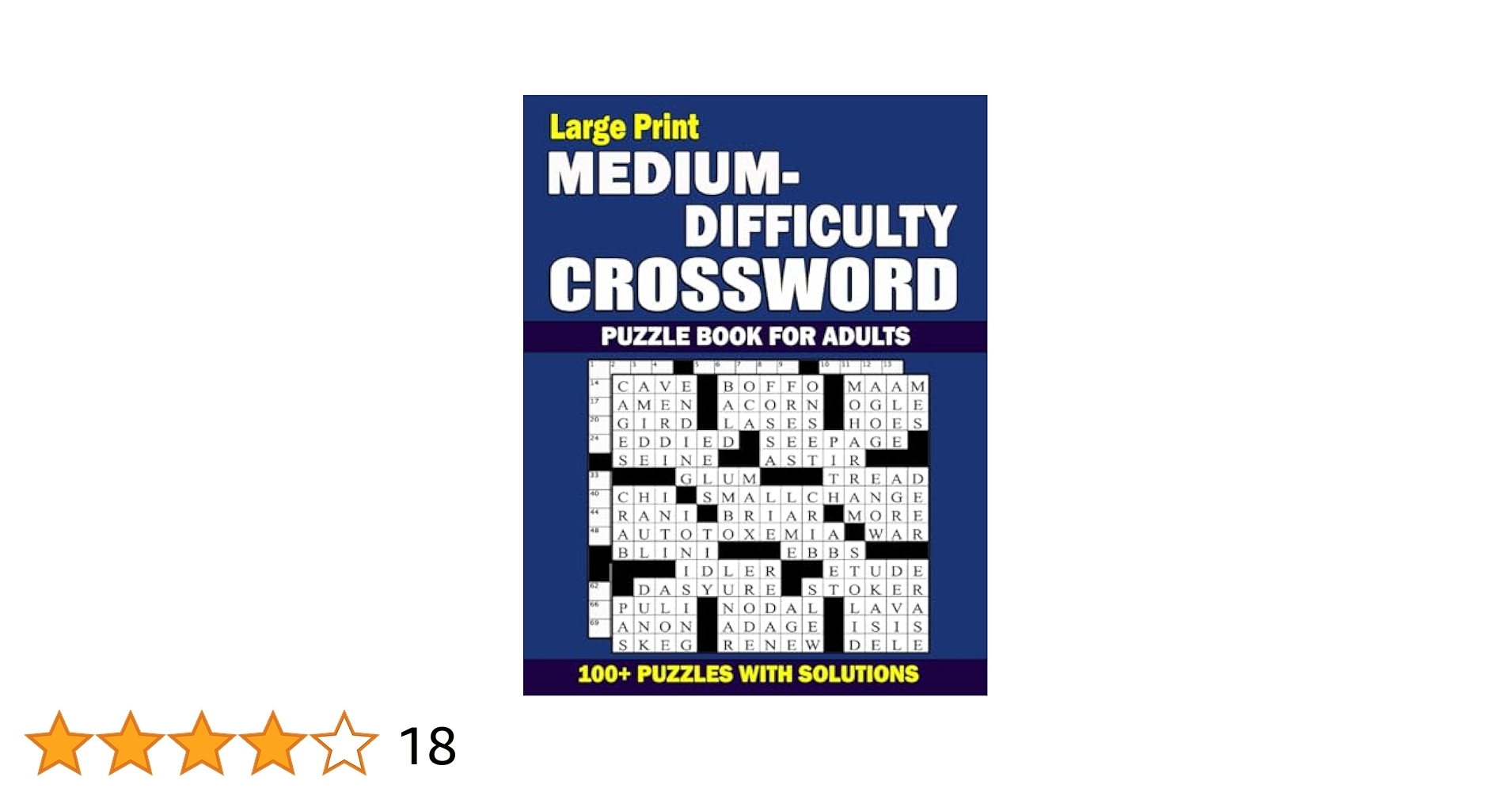 Large Print Medium Difficulty Crossword Puzzle Book For Adults 2023 Medium To Hard Crossword For Puzzles Lover 100 Hard Crossword Puzzle Book For Puzzle Book For Adults With Solution Large Print Medium Difficulty Crossword Puzzle Book For Adults 2023 Medium To Hard Crossword For Puzzles Lover 100 Hard Crossword Puzzle Book For Puzzle Book For Adults With Solution