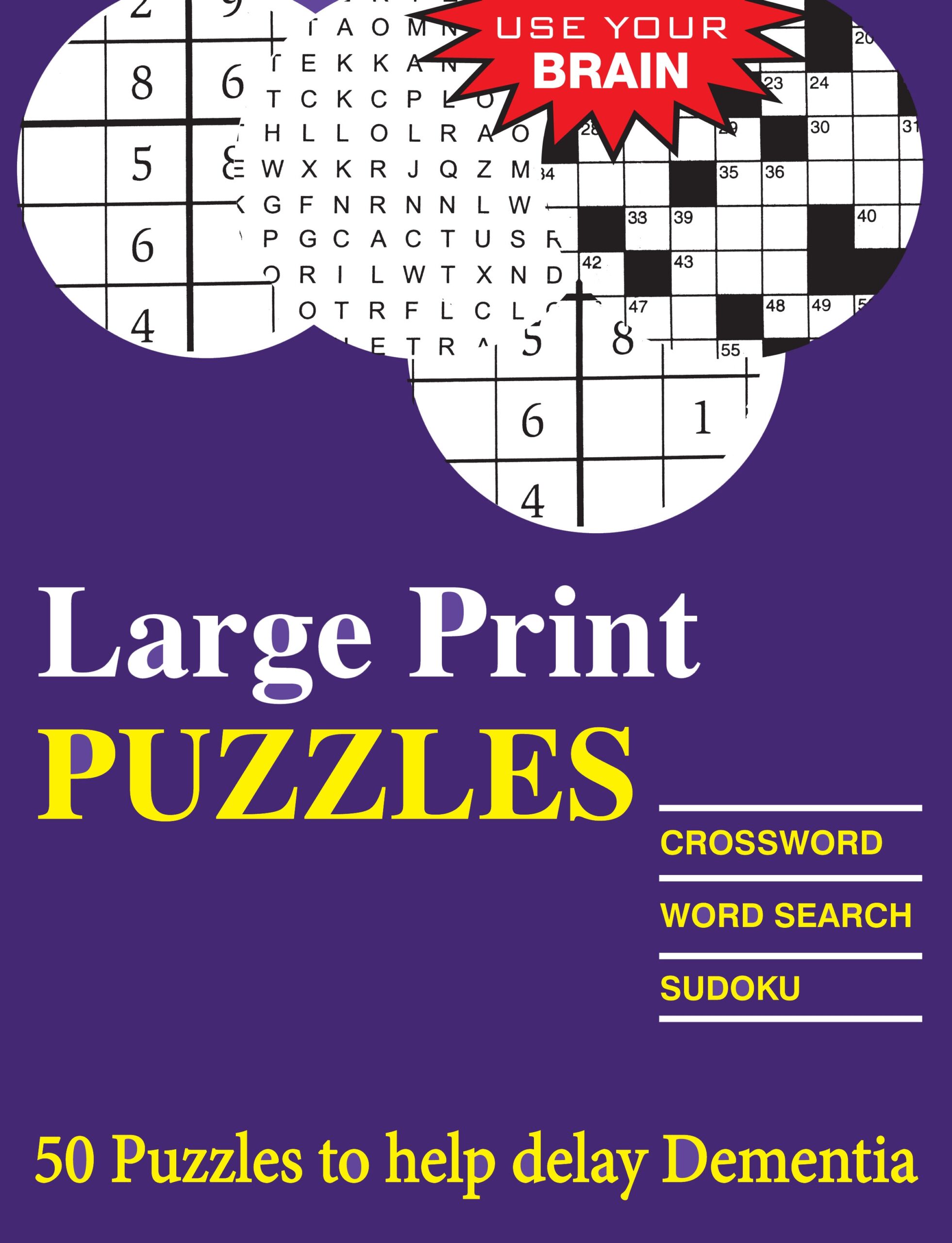 Large Print Puzzle Book Dementia Crossword Word Search And More Large Print Puzzle Book Dementia Crossword Word Search And More