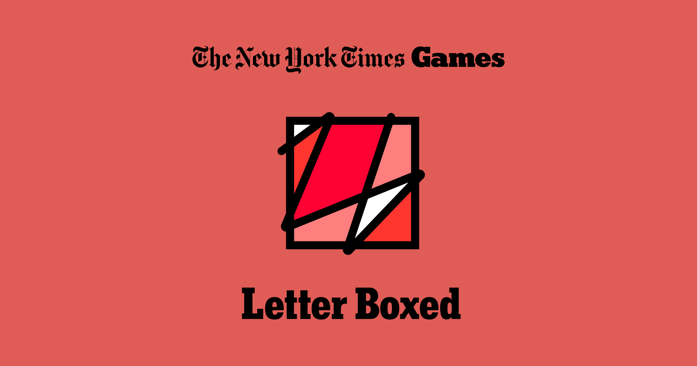 Letter Boxed The New York Times