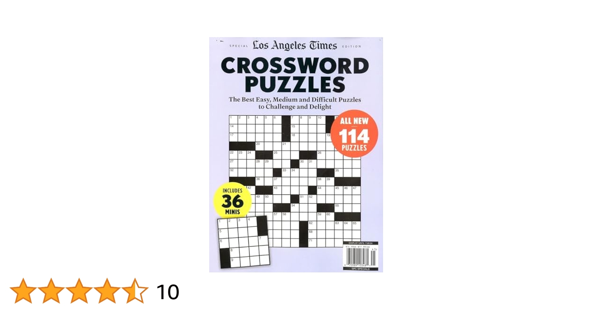 LOS ANGELES TIMES CROSSWORD PUZZLES MAGAZINE SPECIAL EDITION 2024 Amazon Books LOS ANGELES TIMES CROSSWORD PUZZLES MAGAZINE SPECIAL EDITION 2024 Amazon Books