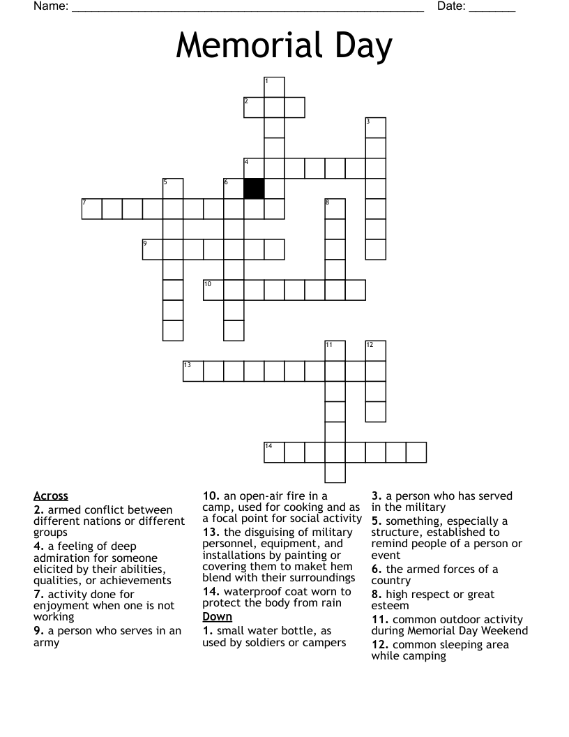 Large Weekday Printable Crossword Puzzle Large Weekday Printable Crossword Puzzle