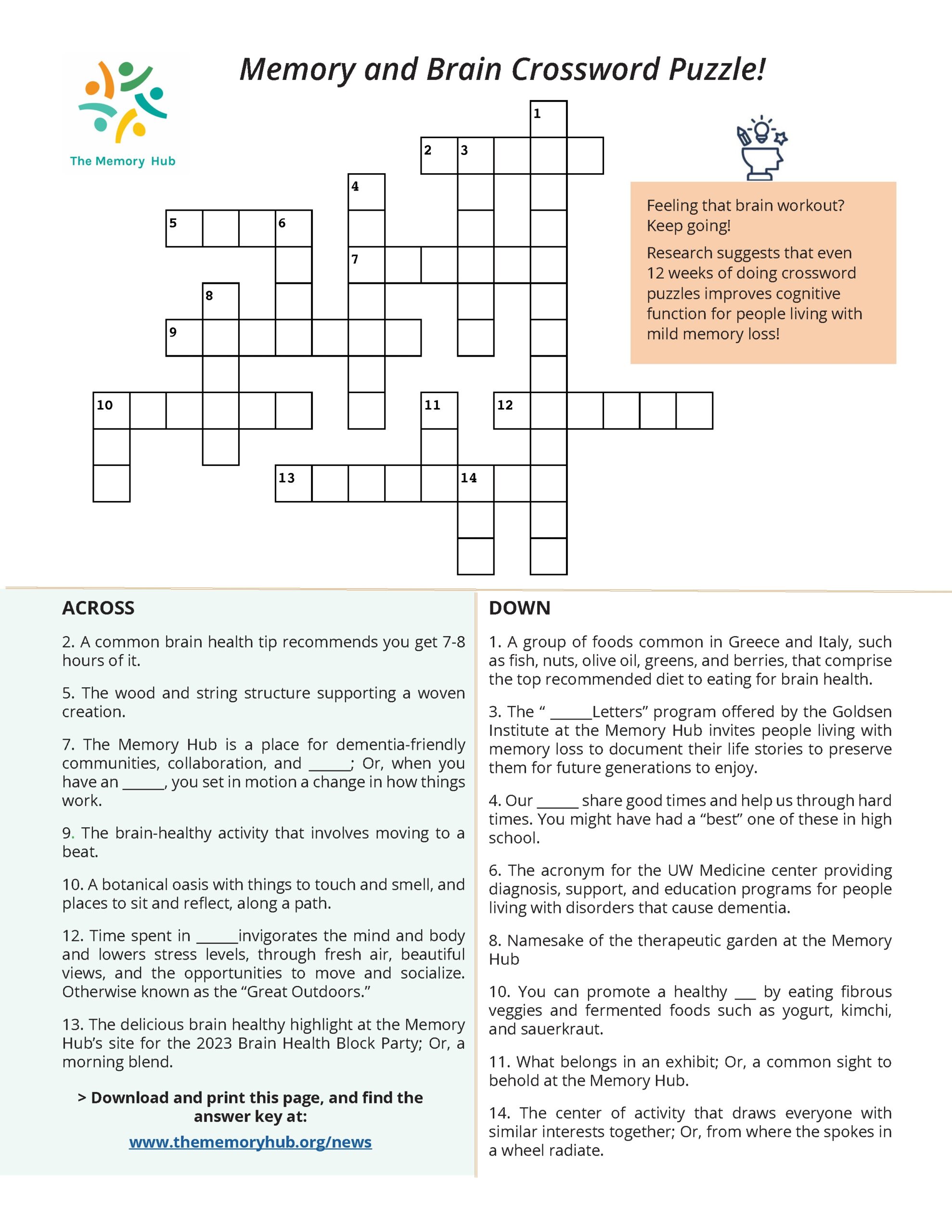Times Union Printable Crossword Puzzle
