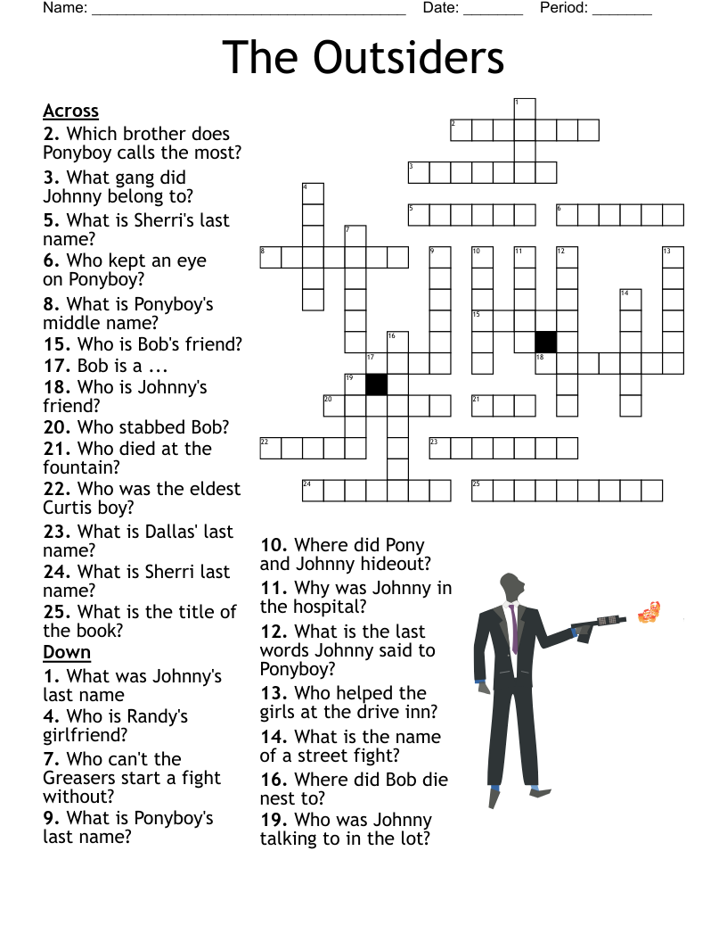 Middle School Get Me Out Of Here Crossword WordMint