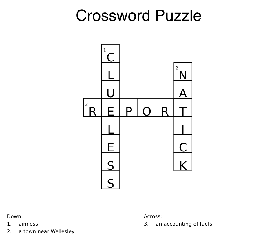 New York Times Free Crossword Printable New York Times Free Crossword Printable