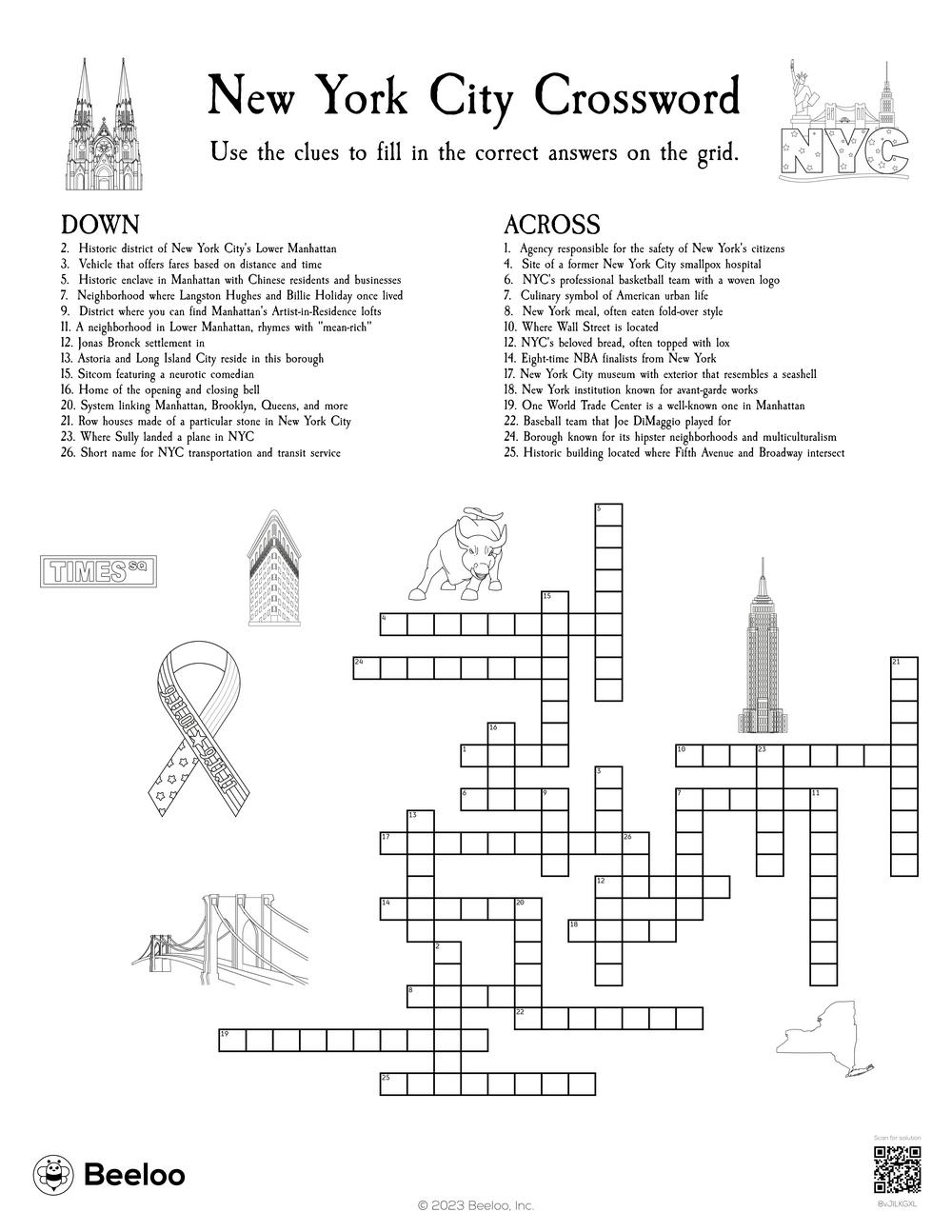 Wall Street Crossword Puzzle Printable Wall Street Crossword Puzzle Printable