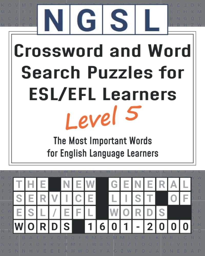 NGSL Crossword And Word Search Puzzles For ESL EFL Learners Level Worksheets Library NGSL Crossword And Word Search Puzzles For ESL EFL Learners Level Worksheets Library