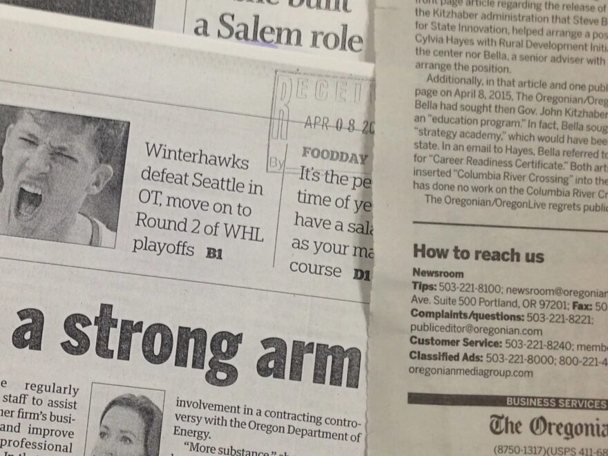 Oregonian Takes Nearly 5 Months To Correct Hayes Story