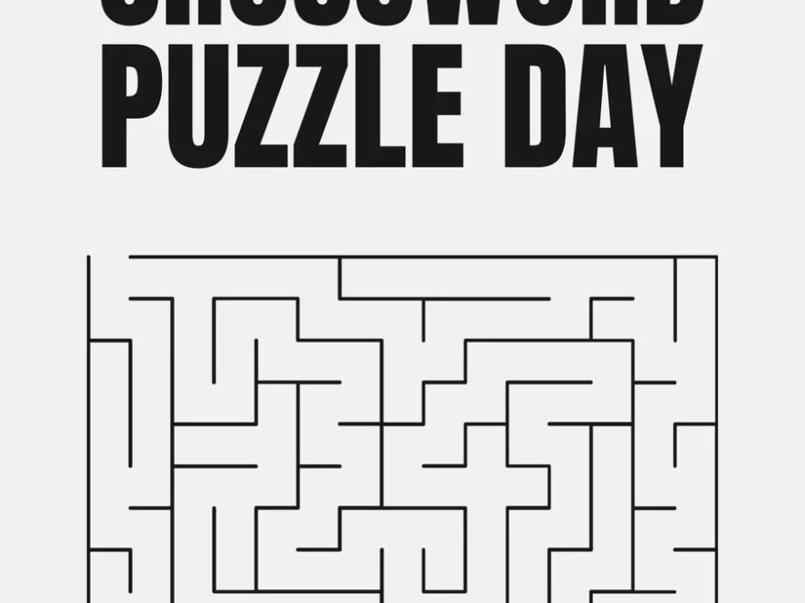 Page 2 Free And Customizable Crossword Puzzle Templates Canva