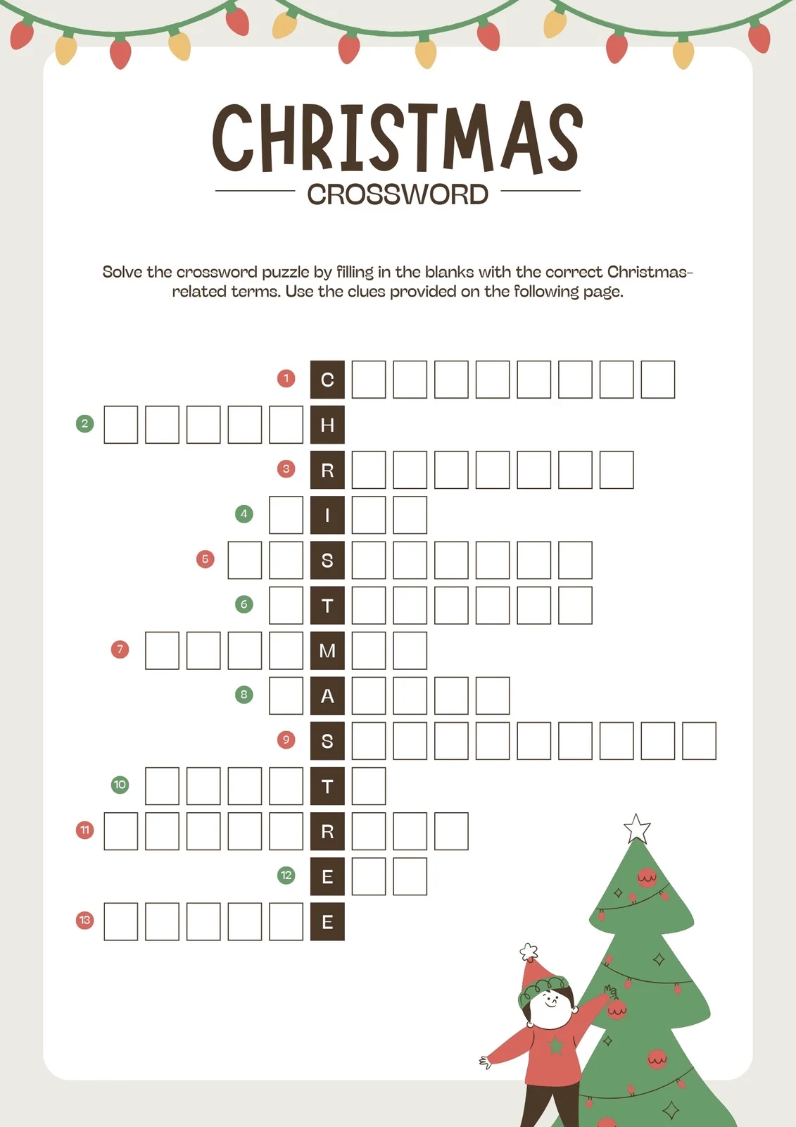 Page 2 Free And Customizable Crossword Puzzle Templates Canva Page 2 Free And Customizable Crossword Puzzle Templates Canva