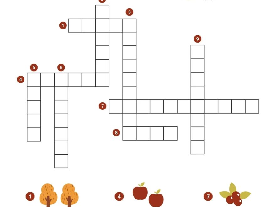 Page 5 Free And Customizable Crossword Puzzle Templates Canva