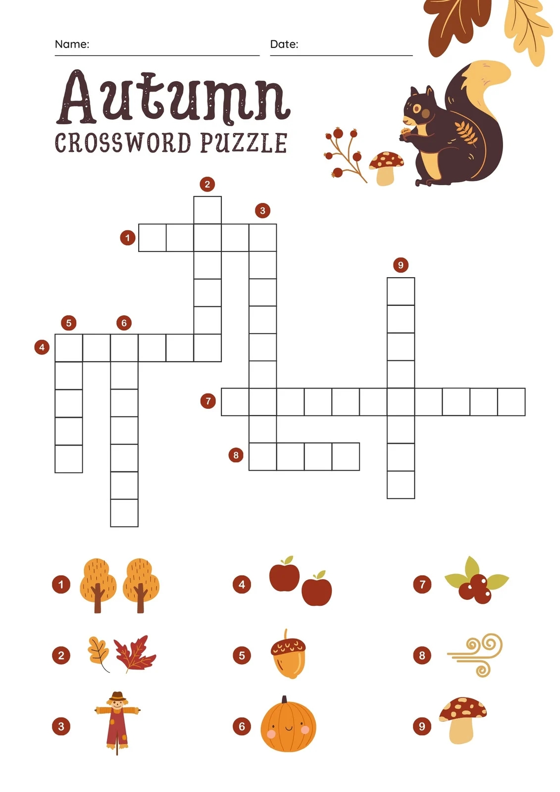 Page 5 Free And Customizable Crossword Puzzle Templates Canva Page 5 Free And Customizable Crossword Puzzle Templates Canva