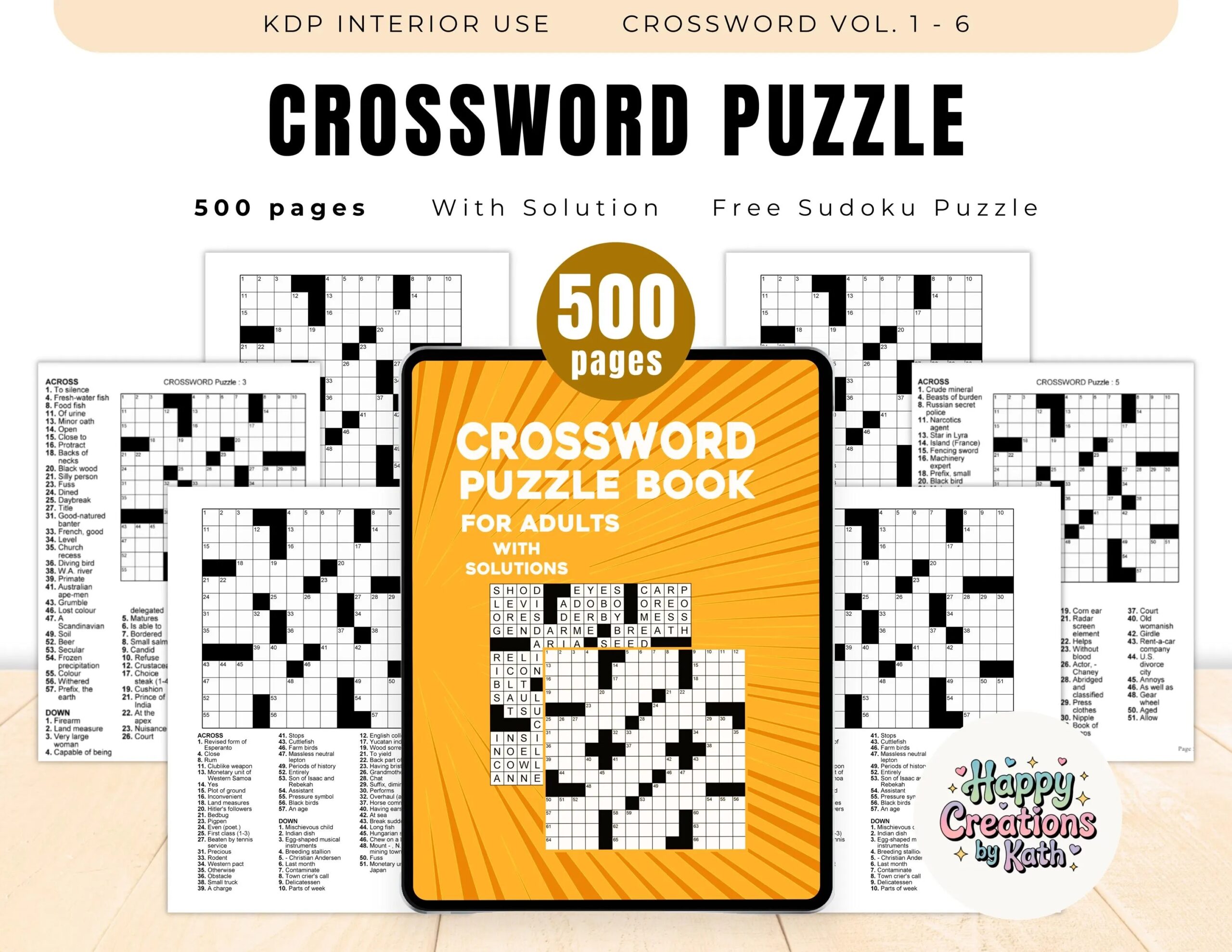 Pdf Crossword Puzzle Etsy Pdf Crossword Puzzle Etsy