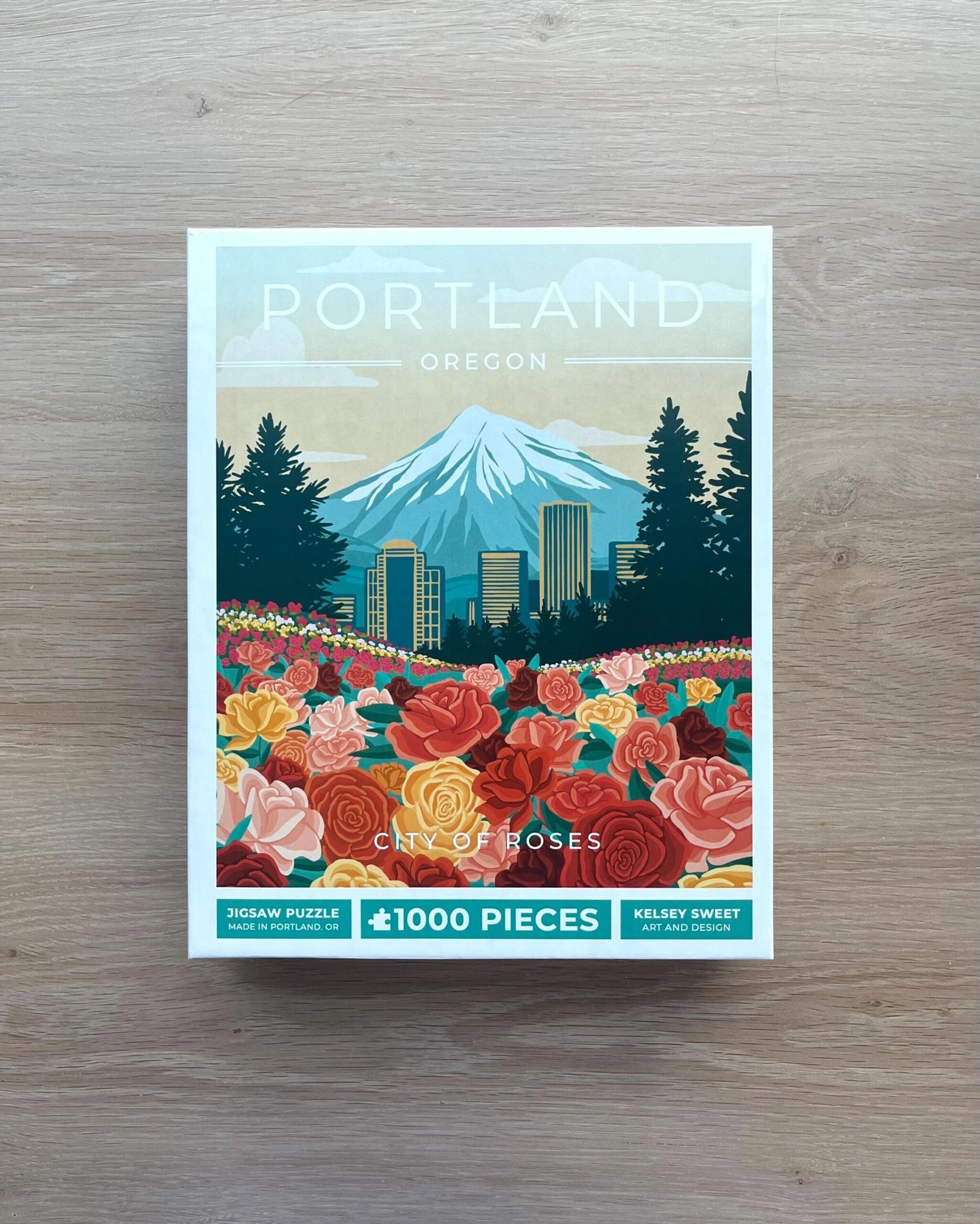 Portland Puzzle Etsy