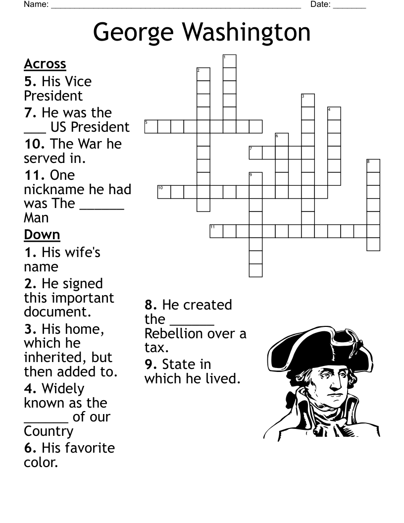 Presidents Day Crossword WordMint Presidents Day Crossword WordMint